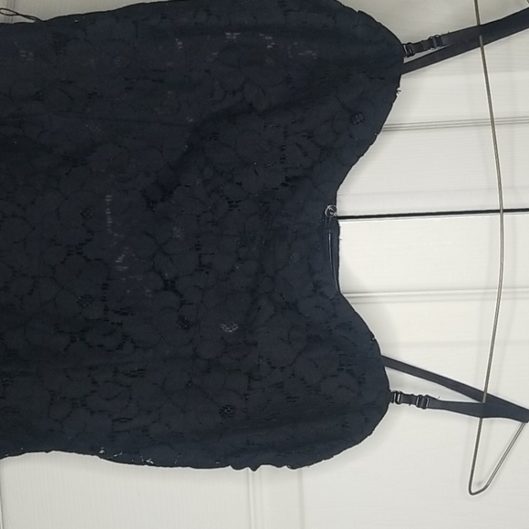 H&M Black Lace Dress with Straps (are removable) - Picture 3 of 4